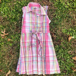 Pink Tartan Dress